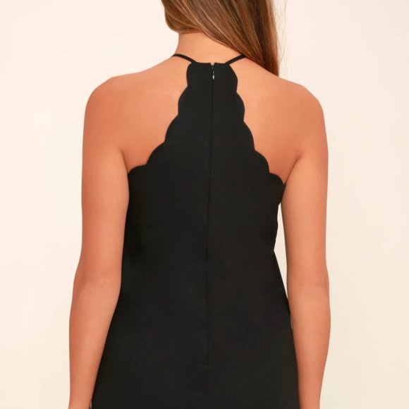 Endlessly Endearing Black Dress - Picture 3 of 8